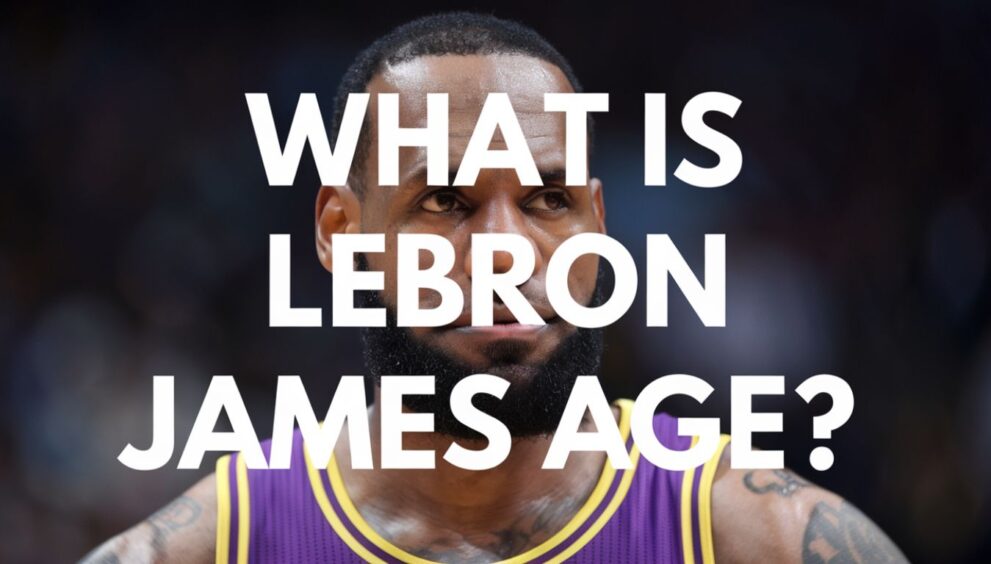 What is LeBron James Age